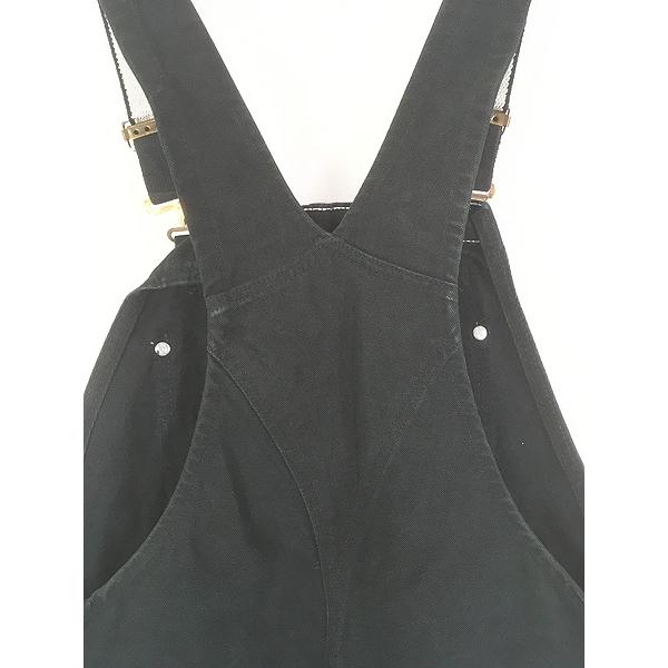 古着 90s- Carhartt BLK ブラック ダック Wニー ワーク オーバーオール W35 L31 古着 古着 90s- Carhartt BLK ブラック ダック Wニー ワーク オーバーオール