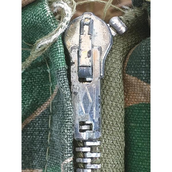 古着 70s 初期 ダックハンター カモ 迷彩 コットンダック フーデッド