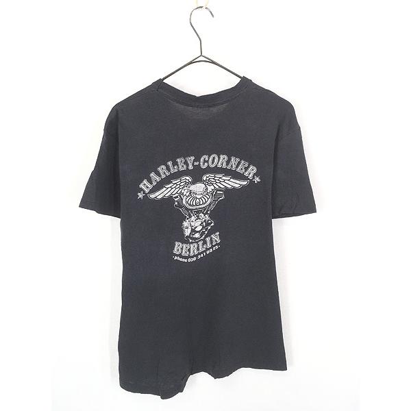 古着 80s USA製 HARLEY DAVIDSON 「HARLEY FOREVER」 エンジン