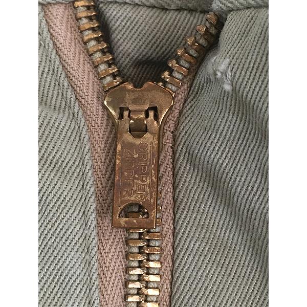 古着 50s Burlington 「Cramerton Army Cloth」 Sanforized スタンプ