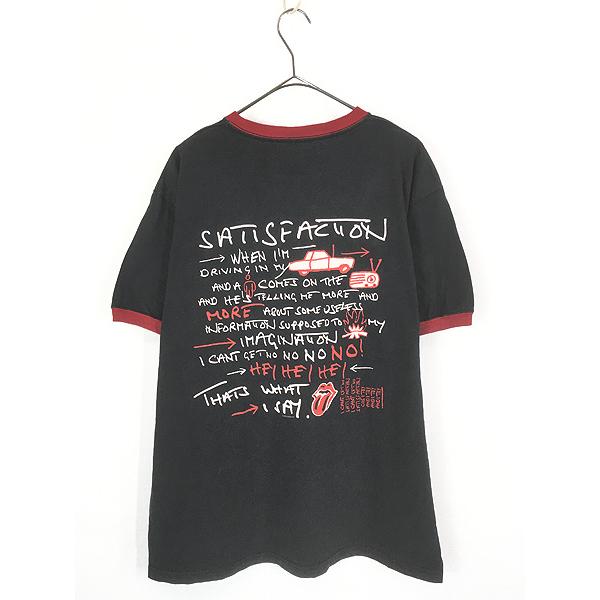 古着 00s USA製 Rolling Stones 「Satisfaction Licks Tour 2002-03