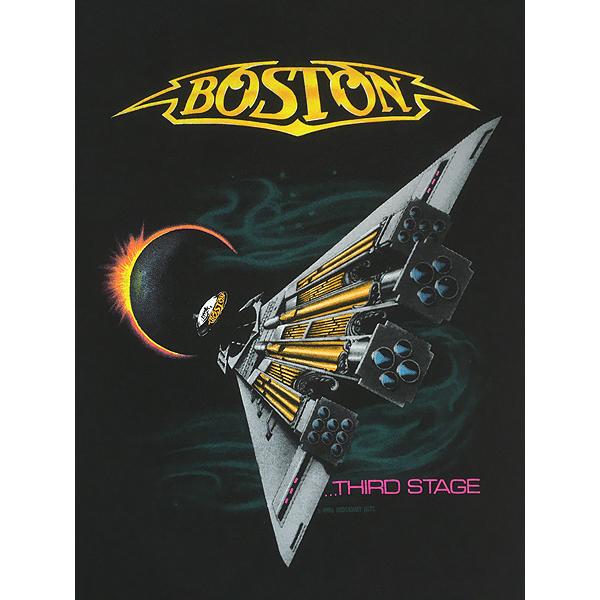 古着 80s USA製 Boston 「Third Stage US Tour」 ツアー プログレ ロック バンド Tシャツ XL 古着 80s USA製 Boston 「Third Stage US Tour」 ツアー プログレ