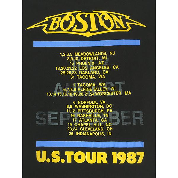 古着 80s USA製 Boston 「Third Stage US Tour」 ツアー プログレ