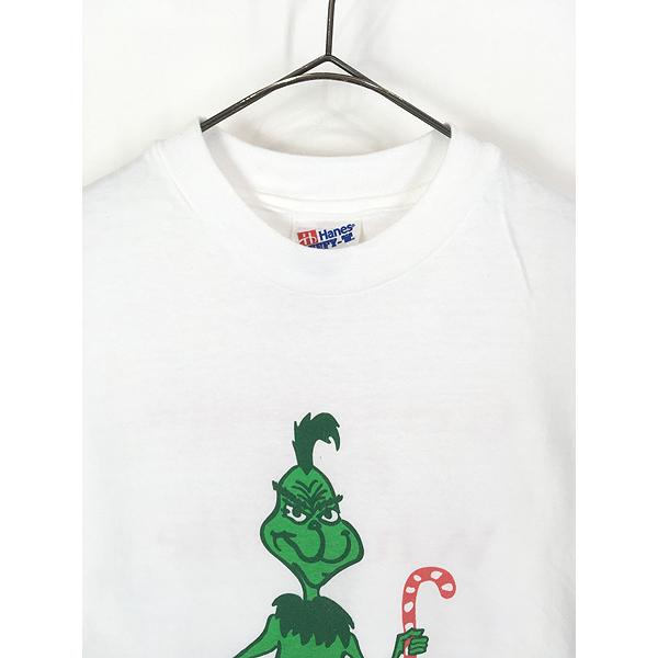 古着 90s USA製 Dr Seuss GRINCH グリンチ 「Greetings from Whoville 