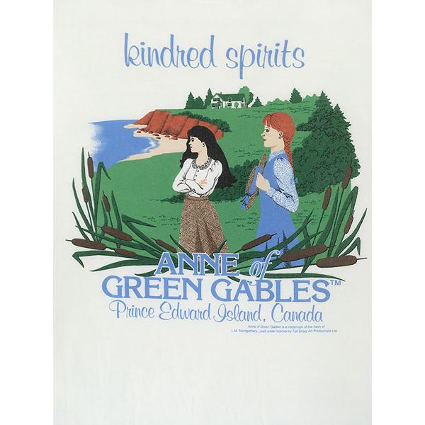 古着 90s Canada製 Anne of Green Gables 「kindred spirits」 赤毛の 