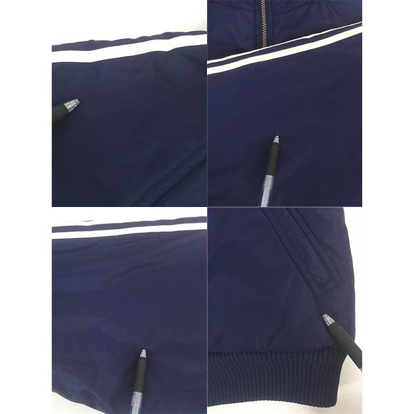 古着 90s adidas ナイロン × スウェット リバーシブル パデット