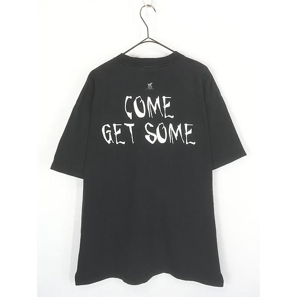 プロレス ヴィンテージ tシャツ live raw 2015 古着 トップス コレクション 格闘技 ブラック コットン 良品 中古 35325 プロレス ヴィンテージ tシャツ live raw 2015 古着 トップス