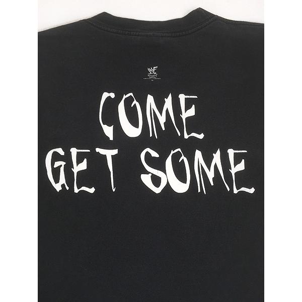 古着 90s WWF ATTITUDE プロレス 格闘技 TV ゲーム プロモ Tシャツ XL