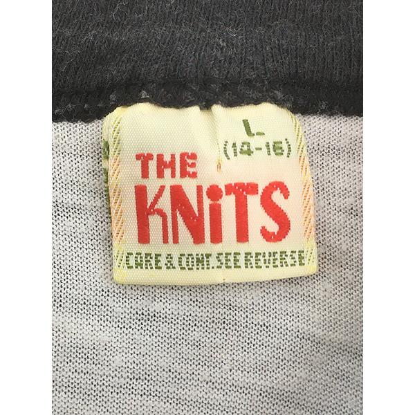 キッズ 古着 80s USA製 THE KNiTS 「E.T.」 映画 ムービー 長袖