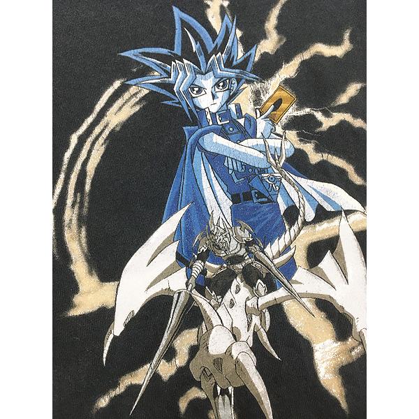 キッズ 古着 90s Yu-Gi-Oh! 遊戯王 武藤 遊戯 デッキ モンスター 逆