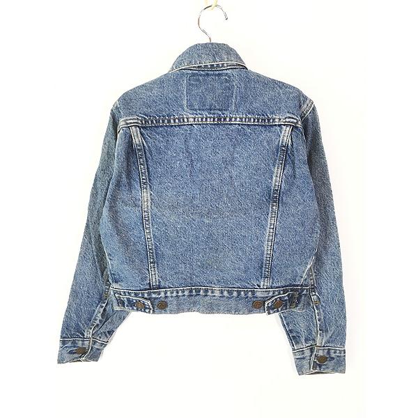 キッズ 古着 90s Canada製 Levi's 75406-0412 ブルー デニム