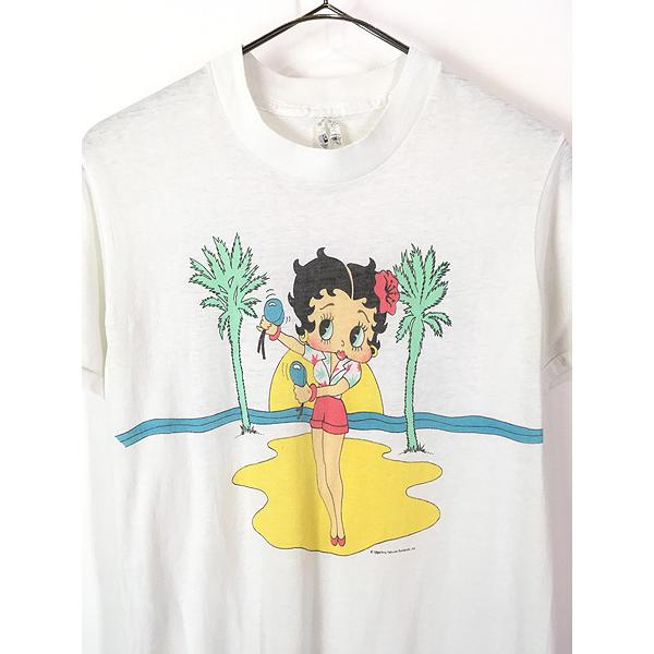 レディース 古着 80s BETTY BOOP ベティ ブープ フラダンス ハワイアン