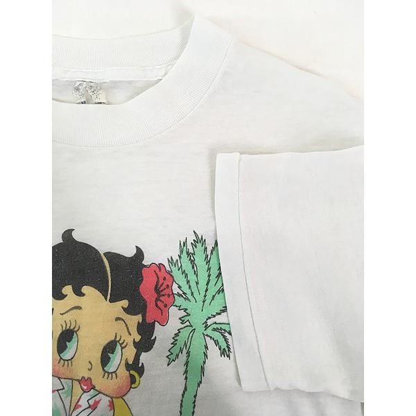 レディース 古着 80s BETTY BOOP ベティ ブープ フラダンス ハワイアン