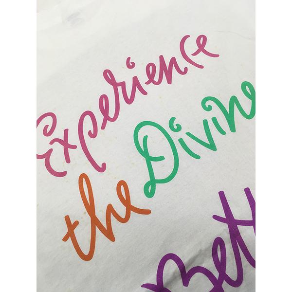 レディース 古着 90s USA製 Bette Midler 「Experience The Divine