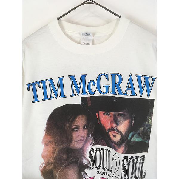 レディース 古着 00s TIM McGRAW × Faith Hill 「SOUL 2 SOUL 2006 