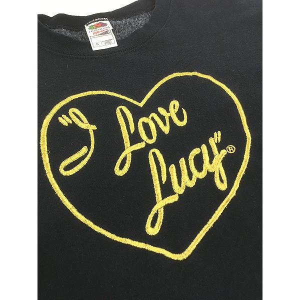 レディース 古着 90-00s I Love Lucy TV コメディ ドラマ ロゴ