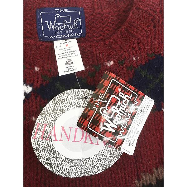 レディース 古着 Deadstock!! 80s WoolRich 犬 アニマル ブーツ ウール