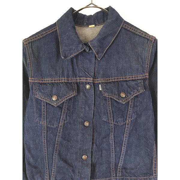 レディース 古着 70s USA製 Levi's for gals 「Big E」 3rdタイプ 濃紺