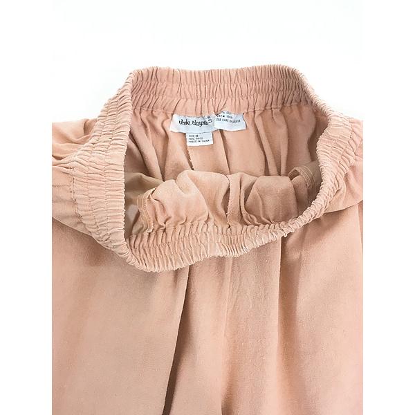レディース 古着 Jcekl waynes  シンプル ナチュラル 100％シルク 半袖 シャツ×パンツ セットアップ M 古着 レディース 古着 Jcekl waynes シンプル ナチュラル 100％シルク 半袖