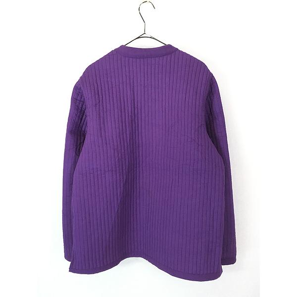 レディース 古着 90s エスニック ペイズリー 総柄 ノーカラー リバーシブル キルティング ジャケット L位 古着 レディース 古着 90s エスニック ペイズリー 総柄 ノーカラー