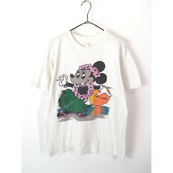 レディース 古着 80s Disney Minnie ミニー フラダンス ハワイアン