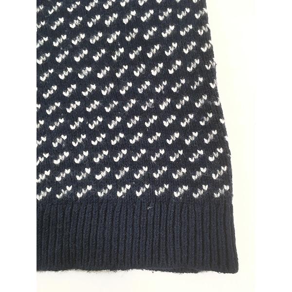 レディース 古着 LL Bean バーズアイ ヘビー ウール ニット セーター