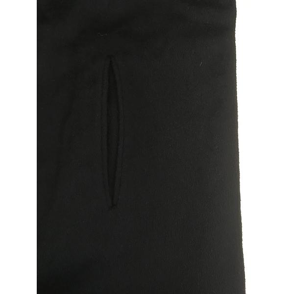 レディース 古着 60s オールブラック ショールカラー シャギー