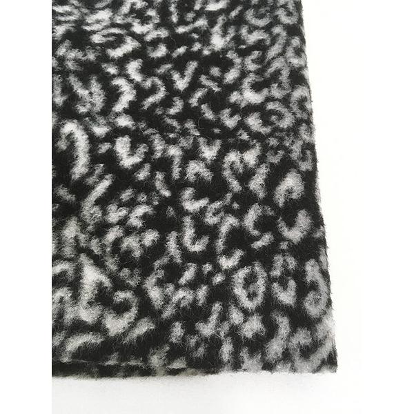 レディース 古着 SAINT LAURENT PARIS 14AW ヒョウ柄 レオパード 総柄 フランネル ウール ステンカラー コート 46 レディース 古着 SAINT LAURENT PARIS 14AW ヒョウ柄 レオパード 総柄