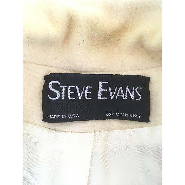 レディース 古着 80s USA製 STEVE EVANS カラフル モンドリアン風