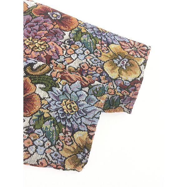 レディース 古着 90s- 花 フラワー 総柄 デザイン ノーカラー ゴブラン