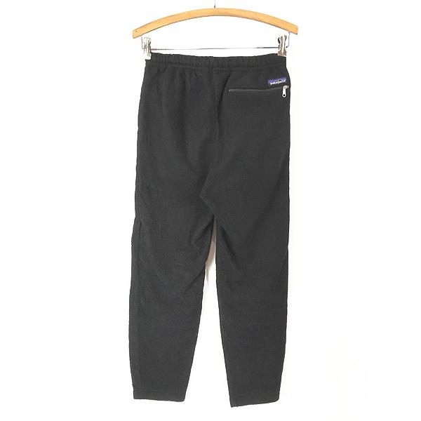 古着 90s USA製 Patagonia シンチラ フリース イージー パンツ 黒 S