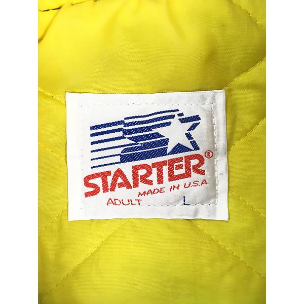 古着 90s USA製 STARTER Notre Dame Fighting Irish カレッジ アメフト