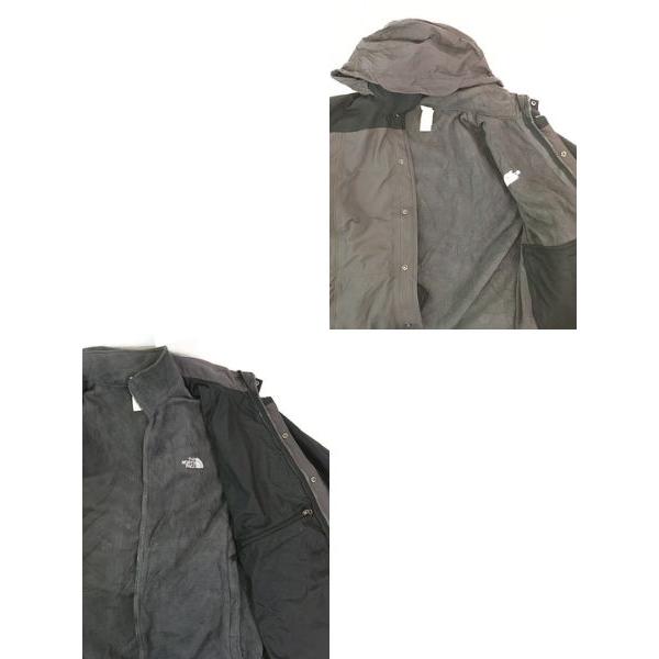 古着 TNF The North Face 「HyVent」 2way 高機能 シェル ジャケット フリース ライナー付!! L 古着 古着 TNF The North Face 「HyVent」 2way 高機能 シェル ジャケット