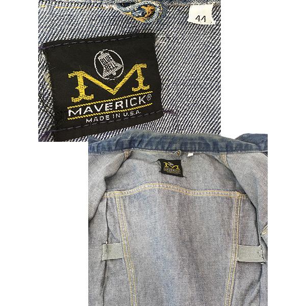 古着 70s USA製 BLUE BELL MAVERICK 「3J02MJZ」 24MJZ フロント