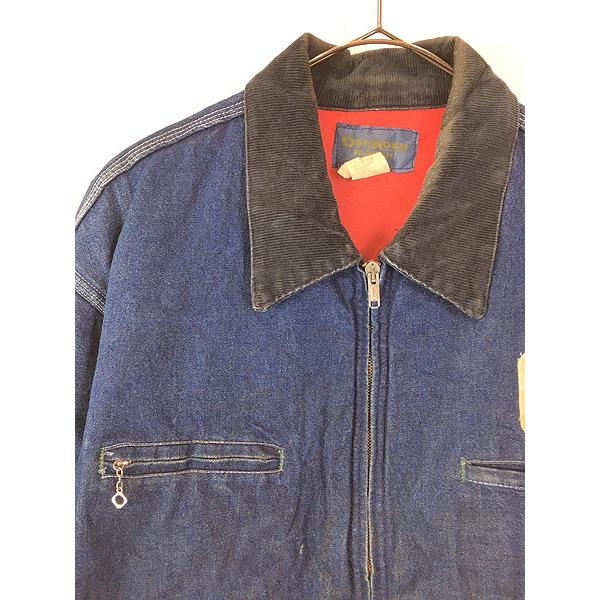 usa製 70s OshKosh オシュコシュ ワークジャケット 赤キルティング 70's vintage USA製 OSHKOSH オシュコシュ 中綿 キルティングライナー