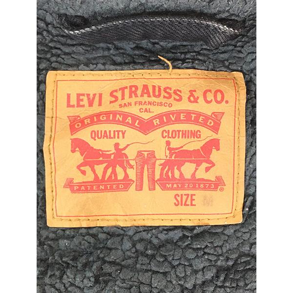 古着 Levi's 70598-0032 ボア フリース ライナー ブラック デニム