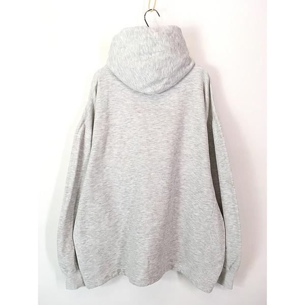 古着 90s Russell Pro Cotton 無地 ソリッド 前V スナップボタン 