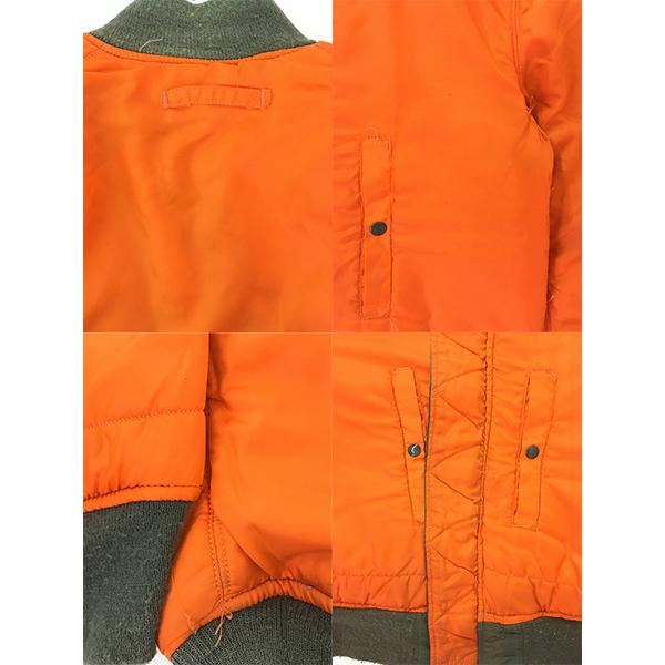 古着 70s CONCORD MA-1 MIL-J-8279E (USAF) ミリタリー リバーシブル