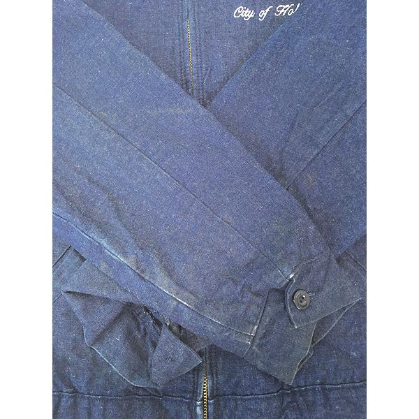 古着 70-80s USA製 BIG BEN ブランケット ライナー 真紺 デニム