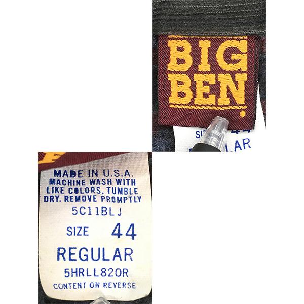 古着 70-80s USA製 BIG BEN ブランケット ライナー 真紺 デニム