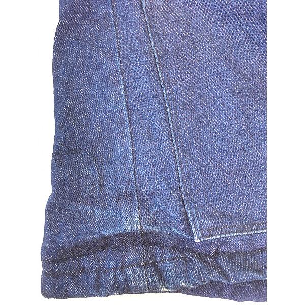 古着 70s USA製 Carter's ブランケット ライナー 真紺 デニム ワーク