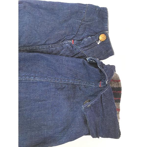 古着 60s BLUE BELL ブランケット ライナー 真紺 インディゴ デニム