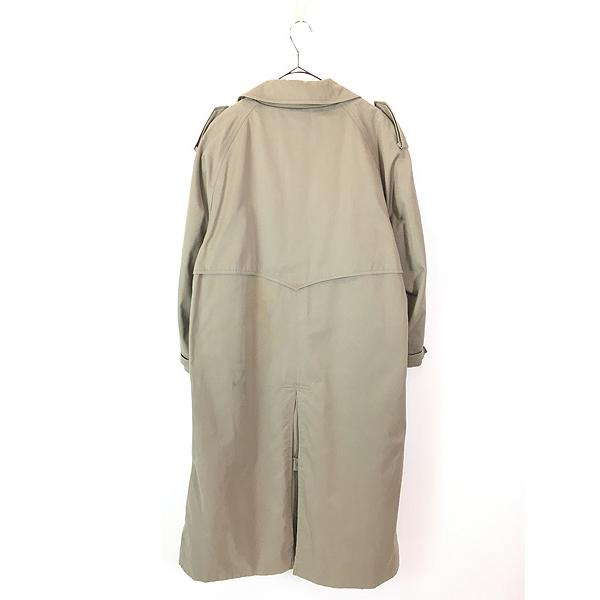 古着 70s BARACUTA ダブルブレスト トレンチ コート ライナー付 40R