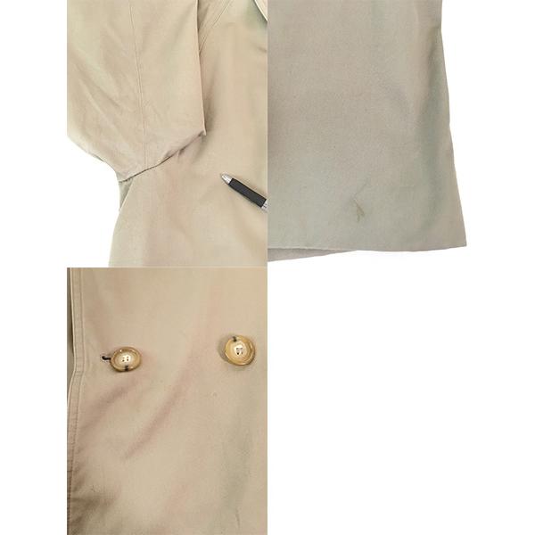 古着 70s BARACUTA ダブルブレスト トレンチ コート ライナー付 40R