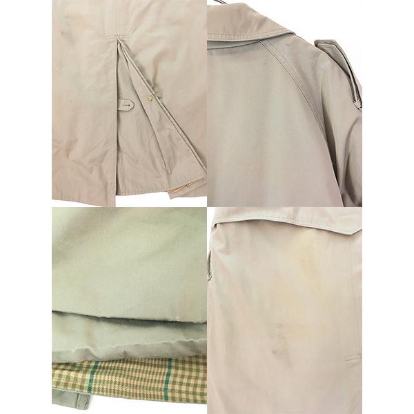 古着 70s BARACUTA ダブルブレスト トレンチ コート ライナー付 40R