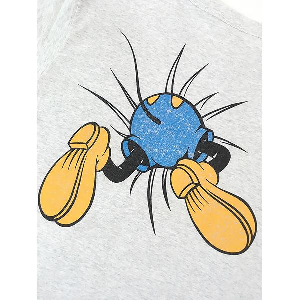 古着 90s Mickey 飛び出す ミッキー だまし絵 Tシャツ XL位 : 古着屋