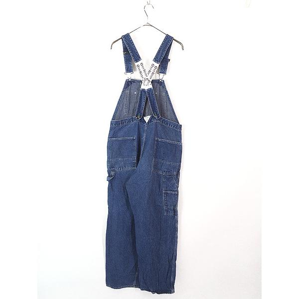 古着 70-80s USA製 Oshkosh B'gosh ローバック 濃紺 デニム ワーク