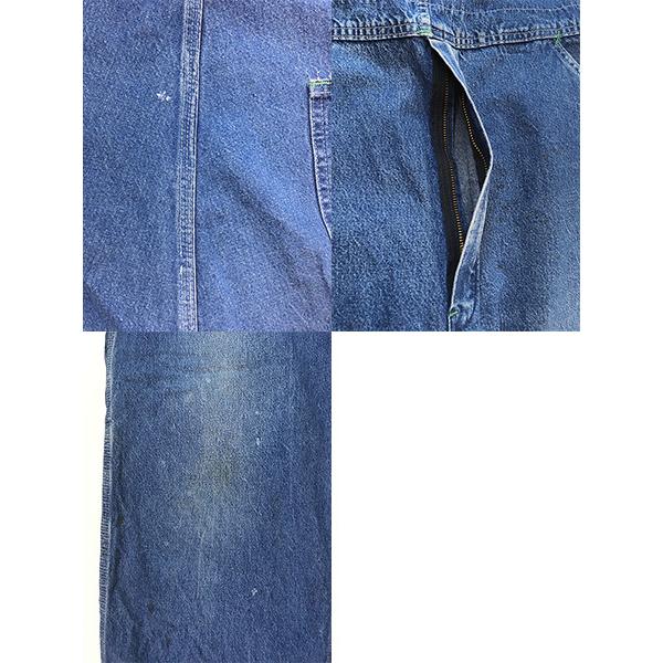 古着 70-80s USA製 Oshkosh B'gosh ローバック 濃紺 デニム ワーク