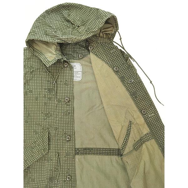 古着 80s 米軍 デザート ナイト カモ 迷彩 モッズ パーカー コート