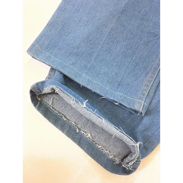 古着 80s Levi's 22506-5015 デザインポケット ライトブルー デニム
